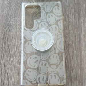 Transparent Smiley Phone Case